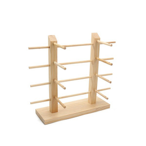 Expositor de gafas de madera con 12 ranuras, estilo moderno y duradero para exhibición en tiendas de gafas de sol - Product Image 2