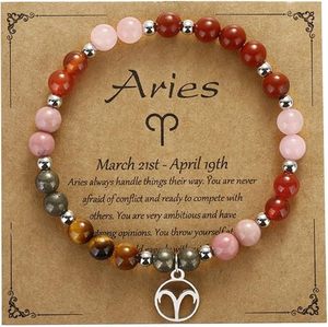<span class=keywords><strong>Bracciale</strong></span> da donna con perline dei dodici segni zodiacali <span class=keywords><strong>e</strong></span> cristalli, combinazione <span class=keywords><strong>ametista</strong></span>, verde, <span class=keywords><strong>oro</strong></span> <span class=keywords><strong>e</strong></span> bronzo, in acciaio inossidabile, alla moda per matrimoni - Product Image 1