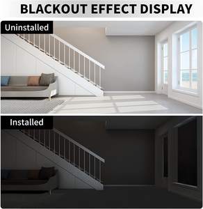 Custom Window Curtain Portable <strong>Blackout</strong> Privacy <strong>Blind</strong> <strong>Travel</strong> Shading - Product Image 6
