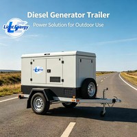 Generador Diésel Silencioso de 20kw 30kw 40kw 50kw Directo de Fábrica con ATS 220/380V, Refrigeración por Agua, Sin Escobillas, Opciones de 20kva 25kva 50kva