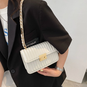 Nouveau Sac à Main Tendance en PU 2023 pour Jeunes Femmes, Motif Bonbon, Fermeture à Rabat, Sac à Chaîne - Product Image 4