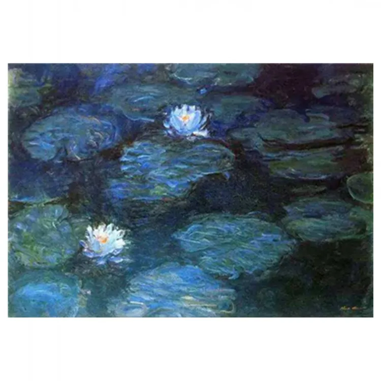 สวนภาพวาดมือวาด Claude Monet Reproduction ภาพวาดสีน้ำมันภาพวาด