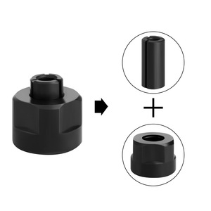 อะแดปเตอร์น็อตเครื่องแกะสลัก CNC LAVIE เกลียว 12.7 มม. เหล็กกล้าคาร์บอน สำหรับบริการข้ามพรมแดน - Product Image 2