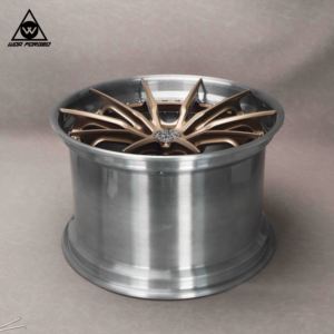 WOA dövme özel binek otomobil tekerlekleri 18 19 20 21 22 inç 2 parça fırçalanmış jantlar bronz dövme tekerlekler S101SC S104SC S107SC S111SC - Product Image 4