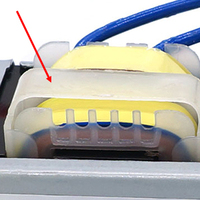 Transformateur de puissance à enroulement en cuivre sur mesure 110V 12V 50Hz, bobine toroïdale simple à haut rendement pour équipement industriel