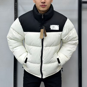 Veste d'hiver unisexe imperméable avec logo <span class=keywords><strong>brodé</strong></span>, col montant, style vintage, coupe régulière, <span class=keywords><strong>face</strong></span> lisse – Idéale pour la vente en gros à <span class=keywords><strong>North</strong></span> City - Product Image 5