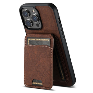 Étui de téléphone en cuir PU de luxe avec porte-cartes magnétique pour <span class=keywords><strong>iPhone</strong></span> 16 15 14 13 Pro Max Plus XS <span class=keywords><strong>XR</strong></span> 16ProMax - Product Image 2