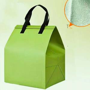 Sac isotherme jetable pour le déjeuner, sac isotherme pour le bureau, sac isotherme pliable, sac isotherme portable pour gâteaux - Product Image 5