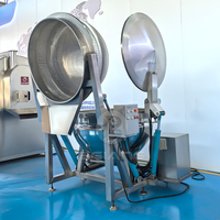 Industriële automatische blancheermachine voor het blancheerproces van groenten, fruit, aardappelen, zeevruchten, noten en voedsel.