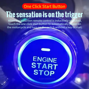 2021년형 신모델 12V 원클릭 시동 오토바이 알람 시스템 도난 방지 모터바이크 - Product Image 2