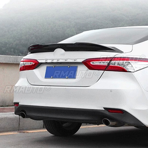 For Toyota Camry Spoiler 2018 2019 2020 2021 High Quality ABS Material <b>Car</b> Rear Trunk Wing Accessories Body Kit - Product Image 6