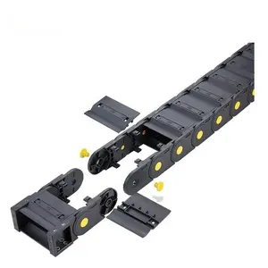 H45F.1.S Plastic Cable Chain 45Mm Drag Chain Bridge Type Open Cable Carrier