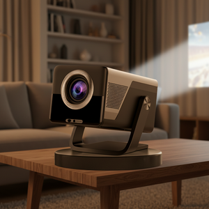 <span class=keywords><strong>Projecteur</strong></span> intelligent Android X7AA Full HD 1080P <span class=keywords><strong>portable</strong></span> et léger (1,5 kg) pour jeux, éducation et home cinéma, 800 lumens ANSI, garantie 30 jours - Product Image 1