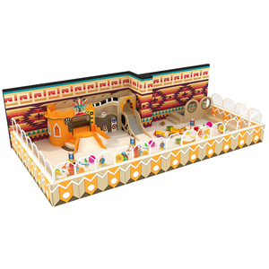 Playpedia - Parque Infantil Interior con Tobogán, Equipamiento de Juego Suave, Casa de Juego con Supermercado y Piscina de Arena (Capacidad para más de 200 personas) - Product Image 5
