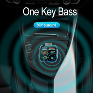 Reproductor Mp3 para coche QC3.0 PD20W, dispositivo con cargador, micrófono grande, manos libres, <span class=keywords><strong>Bluetooth</strong></span>, transmisor <span class=keywords><strong>fm</strong></span> - Product Image 5