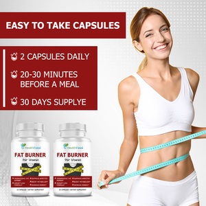 Cápsulas de Hierbas para Adelgazar para Mujeres, Fórmula Quemagrasas, Supresor del Apetito, Acelera el Metabolismo, Gran Venta - Product Image 5