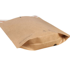 Kantong kemasan kertas Kraft dasar masukan tempat pakaian dan sepatu ramah lingkungan kantong kertas tas kemasan pengiriman - Product Image 6