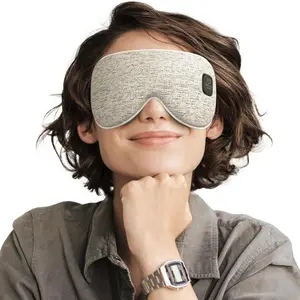 Moist Heat Compress Electric USB Heated Eye Mask For Dry Tired Puffy Eyes Dark Circle Sinus Pain Pressure Relief