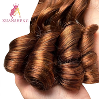 Extensions de cheveux humains vierges vietnamiens 100% naturels, grade 10A, Remy, double trame, pour tissage, vente en gros 4 #    10-24 pouces