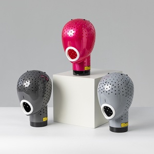 Soporte Grande <span class=keywords><strong>de</strong></span> Plástico para Secar Pelucas con Soporte para Secador <span class=keywords><strong>de</strong></span> Pelo, Cabeza <span class=keywords><strong>de</strong></span> Maniquí Unisex para Adultos, Modelo <span class=keywords><strong>de</strong></span> Peluquería - Product Image 4