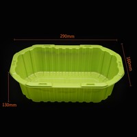 Boîte d'emballage de fruits en plastique de qualité alimentaire personnalisée PET blister légumes fraise raisin fruits
