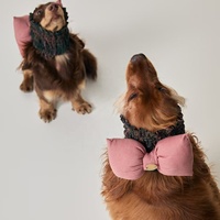 Couvre-tête long pour animaux de compagnie, anti-salissures et anti-poussière, pour chiens (Dachshund, Cocker Spaniel) lors de repas et promenades en extérieur