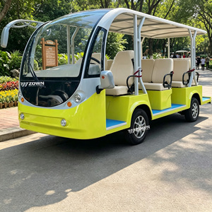 Bus de tourisme à toit ouvert 10 places, faible vibration, intérieur confortable pour les visites des quartiers anciens - Product Image 1