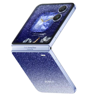 2025 Honor Magic V Flip2 5G Ponsel Snapdragon 8 Gen3 Octa Core 6.8" OLED FHD 120Hz Baterai 5000mAh Pengisian Daya Nirkabel CDMA Prancis