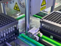 Remplisseur et scellant de tube de prélèvement sanguin de prix usine pour l'utilisation d'industrie de laboratoire et de soins de santé