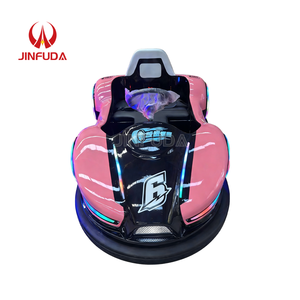 Voiture Tamponneuse Électrique <span class=keywords><strong>Bugatti</strong></span> LED avec Télécommande pour 2 Joueurs – Jeu d'Aventure Intérieur/Extérieur pour Parcs, Écoles et Centres Commerciaux pour Enfants - Product Image 1