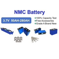 Baterai Nmc 3.7V50AH 58Ah 66.2Ah 93Ah 114Ah 141Ah 180Ah 218Ah 280Ah Ncm 811 baterai Lithium Ion sel prismatis