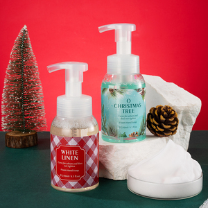 <span class=keywords><strong>Sapone</strong></span> per le mani in schiuma di lino bianco delicato per la pulizia delle mani all'ingrosso - Product Image 1