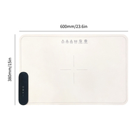 Tapis chauffant alimentaire électrique portable en silicone écologique avec des performances fiables pour les buffets