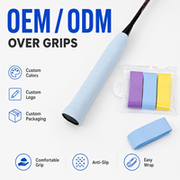 Support de badminton antidérapant en PU de qualité supérieure, durable, pour raquettes de badminton, tennis et padel, prix de gros direct d'usine