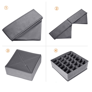 Chất Lượng Cao Có Thể Gập Lại Oxford Đồ Lót Tổ Chức Cho Nhà Sử Dụng Đa-Kích Thước Phòng Khách Vải Tổ Chức Hot Bán - Product Image 5