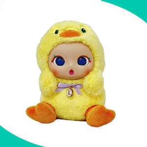 3d mini giocattolo carino kawaii divertente cartone animato creativo peluche peluche bambola con faccia di plastica - Product Image 5