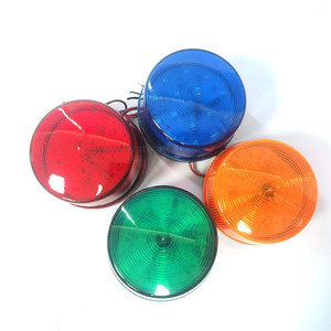 Lampu Peringatan Keselamatan Lalu Lintas LED Strobo Merah Kuning DC 12V untuk Peringatan Lalu Lintas Sepeda Motor - Product Image 5