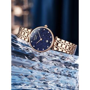 Reloj deportivo de acero inoxidable recién llegado para mujer con movimiento de zafiro y cuarzo - Product Image 5