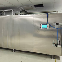 Hoogwaardige Poweradd Koffie Vriesdroogmachine 100kg Industriële Fruit Vacuüm Lyofilisator 220V-380V 0.5KW-65KW Multifunctioneel