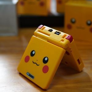 Consola Reacondicionada con Retroiluminación IPS para Gameboy Advance SP Pikachu, Consola de Juegos Portátil Retro con <span class=keywords><strong>Tarjeta</strong></span> de Juego - Product Image 2
