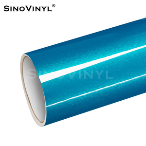 Offre Spéciale produit <span class=keywords><strong>prix</strong></span> usine haute qualité brillant électro métallique bleu vinyle corps autocollant Film voiture Wrap - Product Image 3