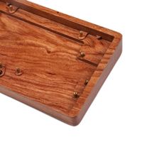 Mécanique Cnc 60% boîtier en bois, 4 pièces, clavier mécanique, produits de fraisage, anodisage, mesure