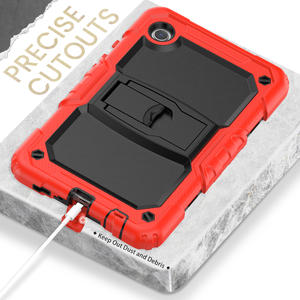 Étui pour tablette Samsung <span class=keywords><strong>Galaxy</strong></span> <span class=keywords><strong>Tab</strong></span> <span class=keywords><strong>A8</strong></span> 10,5 pouces <span class=keywords><strong>SM</strong></span> <span class=keywords><strong>X200</strong></span> X205 2021, antidérapant, texturé, résistant aux chocs, robuste - Product Image 3