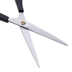 Lubanzuo Hair Scissors Stainless Steel Sharp Blade <b>Long</b> <b>Handle</b> Thinning <b>Shears</b> For Home Use - Product Image 4