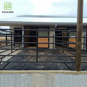 แผงรั้วและประตูคอกปศุสัตว์แบบเคลื่อนย้ายได้ ทำจากเหล็ก แข็งแรง ทนทาน สำหรับโค กระบือ ม้า - Product Image 1