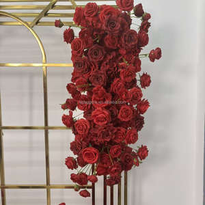 Arco de Flores Artificiales en Forma de Luna para Decoración de Bodas, Fondo de Escenario, Venta al por Mayor de Fábrica LEDA - Product Image 2