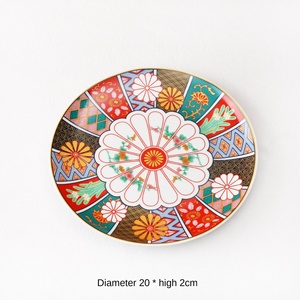 Décalcomanie japonaise en céramique pour <span class=keywords><strong>cuisine</strong></span> créative Assiette plate jetable Sushi Sashimi Barbecue Assiette vintage pour usage domestique et événementiel - Product Image 6