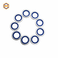 Metric Self Centering Bonded Seals Multi Size Rubber Dowty Washers Mechanical Seal Ring for Hydraulic Pipe Bolt Fasteners