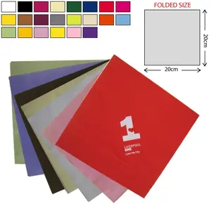 Tovaglioli di carta colorati personalizzati per merchandising - Product Image 1
