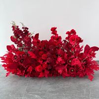 Landschapsaanleg Bloemstukken Bloembol Bos-thema Scène Groene Planten Rij & Loper voor Feest Evenement Bruiloft Gangdecoratie